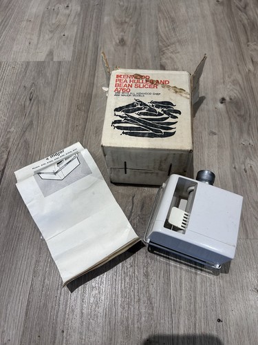 Boxed kenwood a760 pea huller - boxed,