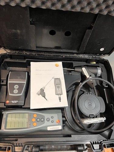 Testo 327 flue - gas, analyser