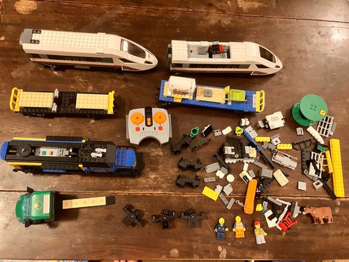 Lego city train and track - lego,