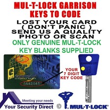 Mul-T-Lock Garrison 7x7 Keys