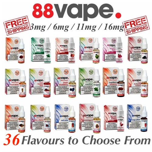 Vape liquid 3mg 6mg 11mg - 88,