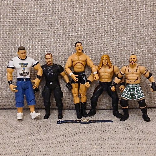 Wwf wwe job lot - wwe, (5)