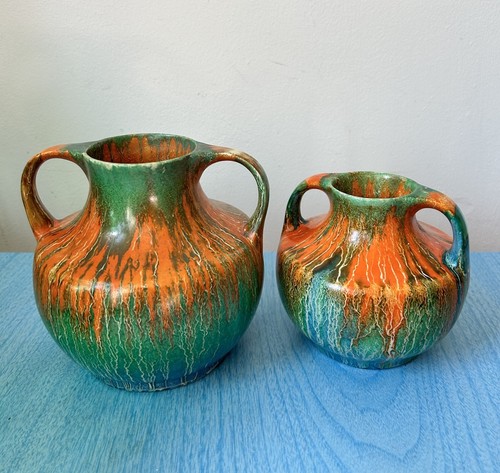 Wadeheath orcadia ware vases - orcadia,