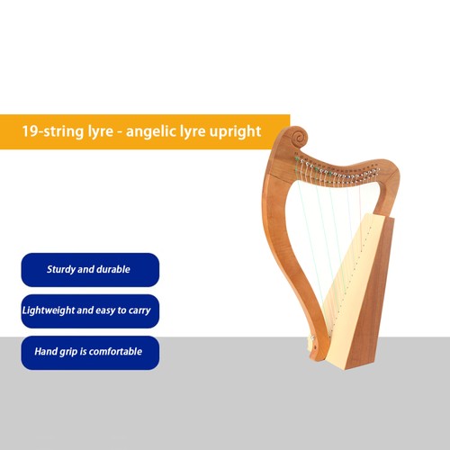 String lyre irish harp - 19,