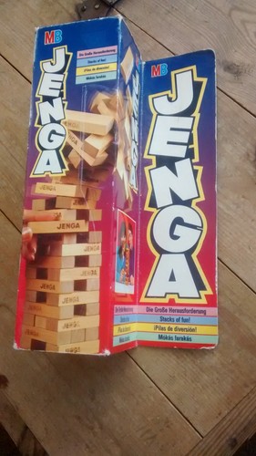 Jenga stacking wood block - wood,