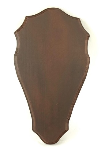 Wooden base shield trophy - base,