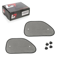 2x Sun Protection Sun Visor Heat Protection Transparent Front for Mitsubishi