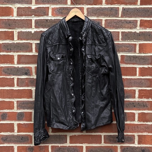 Allsaints mens phanton - mens, leather