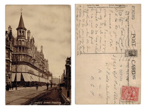 Postcard oxford street - postcard,