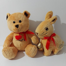 Large Lindt Bunny & Bear Plush