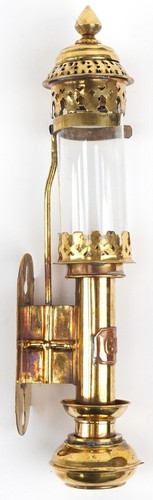 Brass wall carriage - brass,