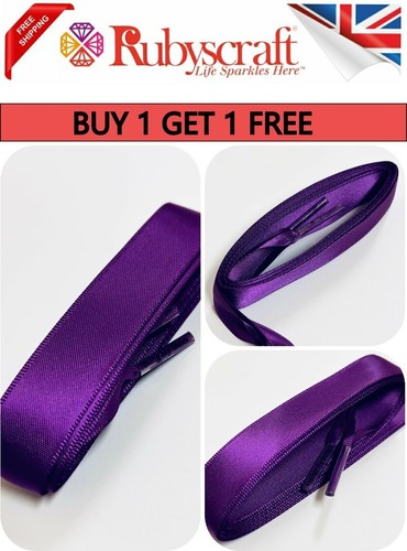 Purple satin smooth - satin,
