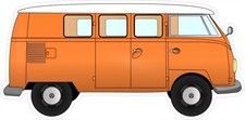 Classic Van Shaped Vinyl