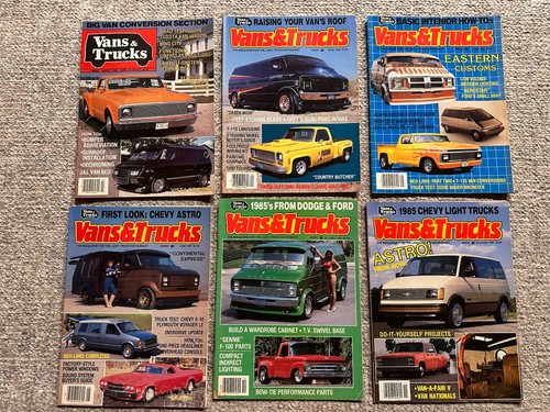 1984 vans trucks - vans,