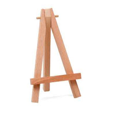 wooden mini easel pine wood 12 cm display canvas art craft table stand wedding