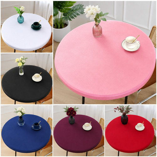 Round elastic table - elastic, cover
