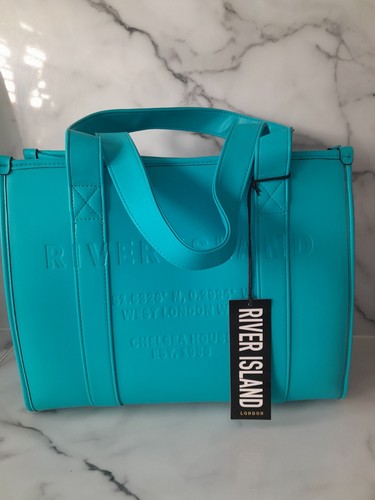 River island large turquoise - river,