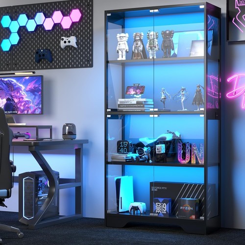 Display cabinet with glass - display,