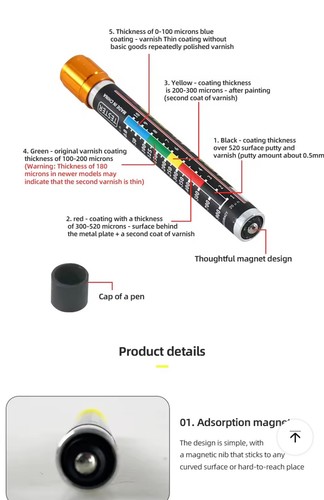 Paint thickness tester car - paint,