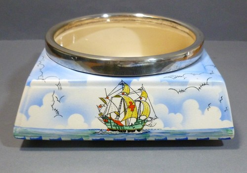 Deco coronet ware parrot co - coronet,