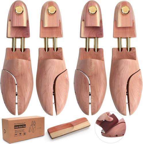 Cedar shoe trees - trees, with