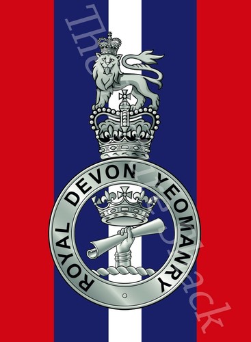 Royal devon yeomanry cap - yeomanry, badge