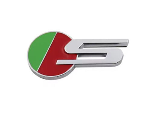 Jaguar style badge - “s”,