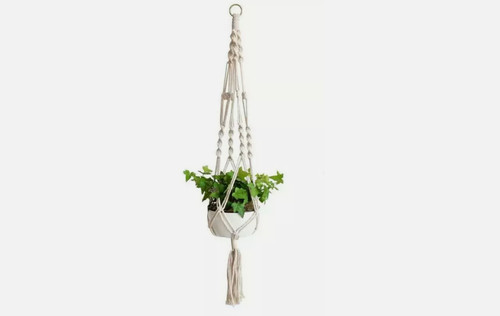 Macrame rope plant - macrame, pots