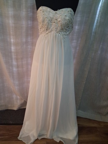 Wedding dress size ivory - size,