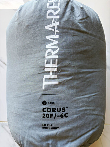 Therm rest corus 20f 6c - therm-a-rest,