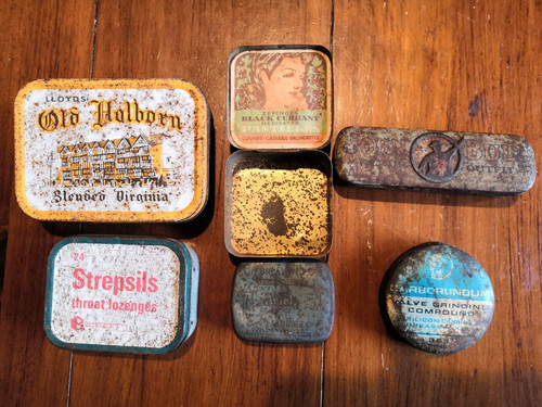 Tin boxes old holborn blend - tin,