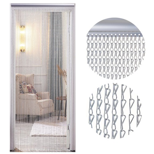214cm 90cm aluminium - 214cm, door