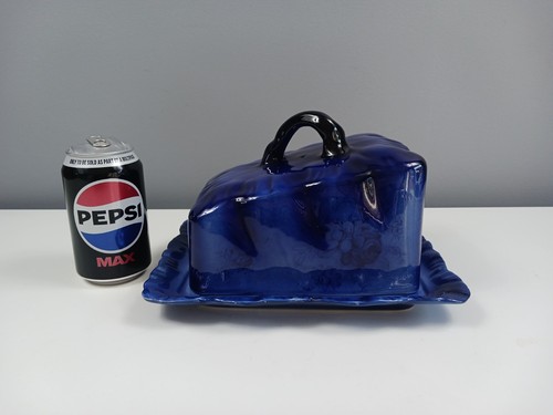 Staffordshire flow blue - flow, cheese