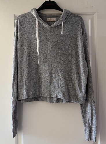 Hollister grey hoodie - hollister,