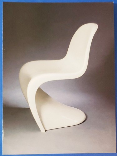 Postcard chair verner panton - postcard,