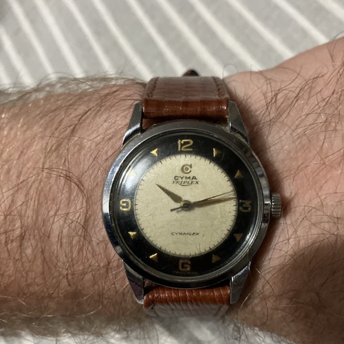 Cyma triplex mens vintage - triplex,