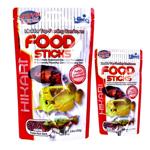 Hikari food sticks floating - food,