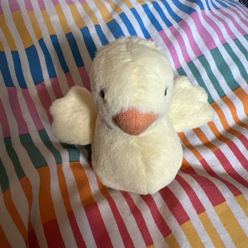 Jellycat fluffy duck - duck, duckling