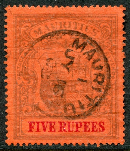 Mauritius 1900 crown 5r - 1900-05,