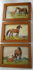 Vintage horse paintings - horse,