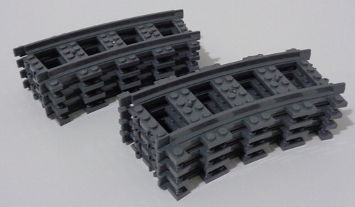 Lego train track curved dark - lego,