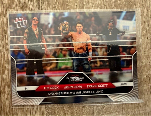 Topps now wwe elimination - wwe,