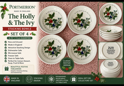 Portmeirion holly ivy - holly,