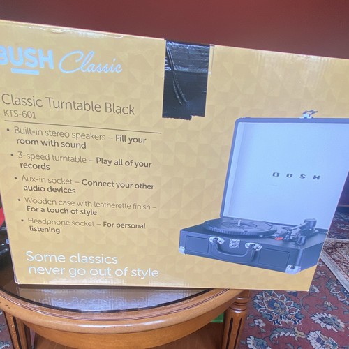 Bush classic turntable - classic, kts-601