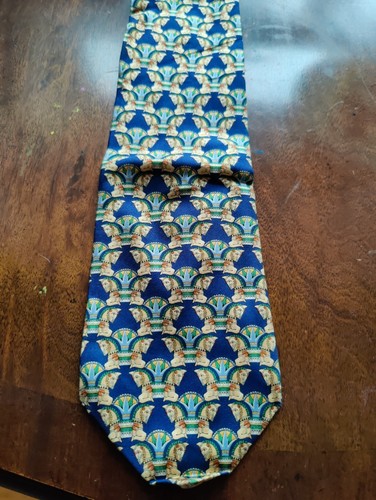 Lancel paris silk tie vintage - paris,