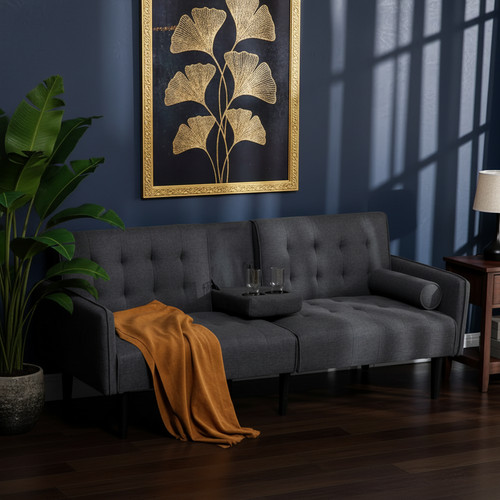 Three seater sofa bed - three-seater,