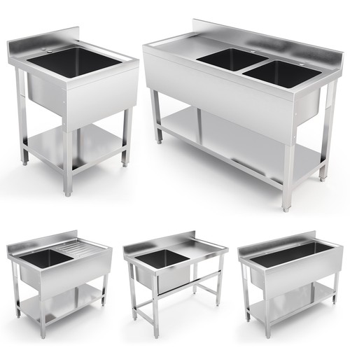 Catering stainless steel sink - catering,