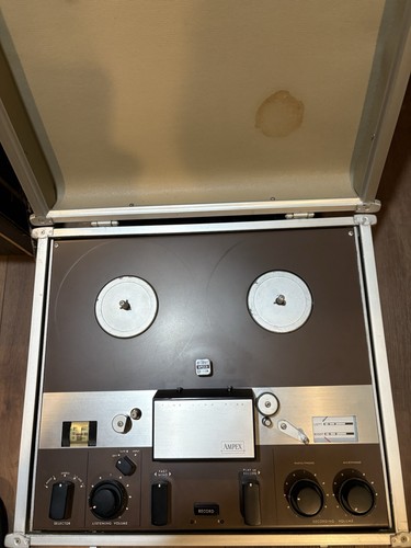 Vintage ampex f44 reel - ,