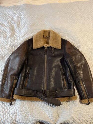 Belstaff shearling flying - belstaff,