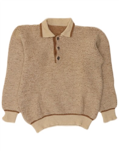Vintage mens polo - neck, jumper